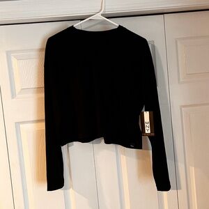 NWT Marc New York Performance cropped long sleeve T